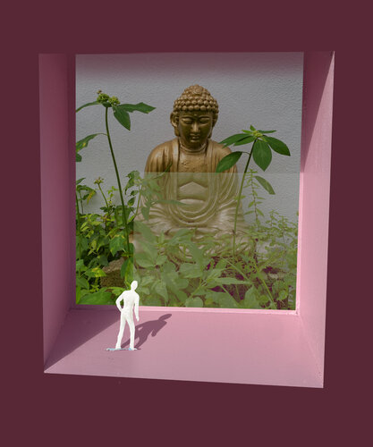 IMG_8940.-Pink Box - Buddha van Aleks Rosenberg, Fotografie te koop op Singulart