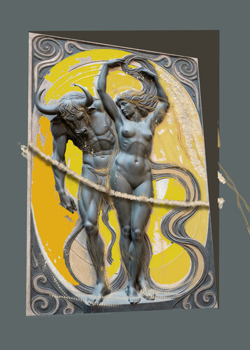The Beast of Krossos 4 -Pasiphae Love and Seduction di Aleks Rosenberg, Altri media in vendita su Singulart