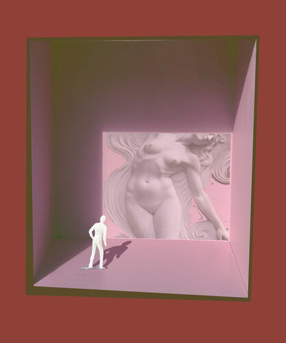 IMG_8940.-4 -Pink Box - Exposed 2 van Aleks Rosenberg, Fotografie te koop op Singulart