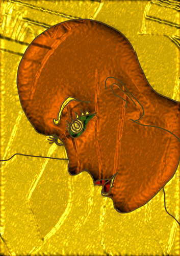 MASKED BALL 1 van Aleks Rosenberg, Digitaal te koop op Singulart