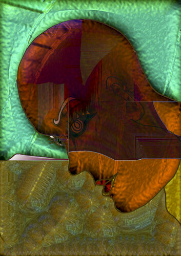 MASKED BALL 5 by Aleks Rosenberg, Digital for Sale on Singulart