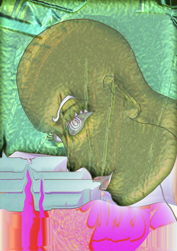 MASKED BALL 6 van Aleks Rosenberg, Digitaal te koop op Singulart