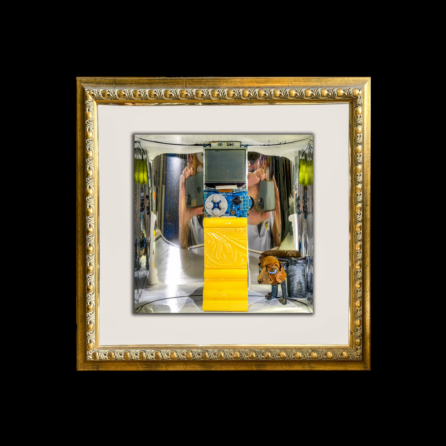 b8 - photorama in gold frame on black Aleks Rosenberg