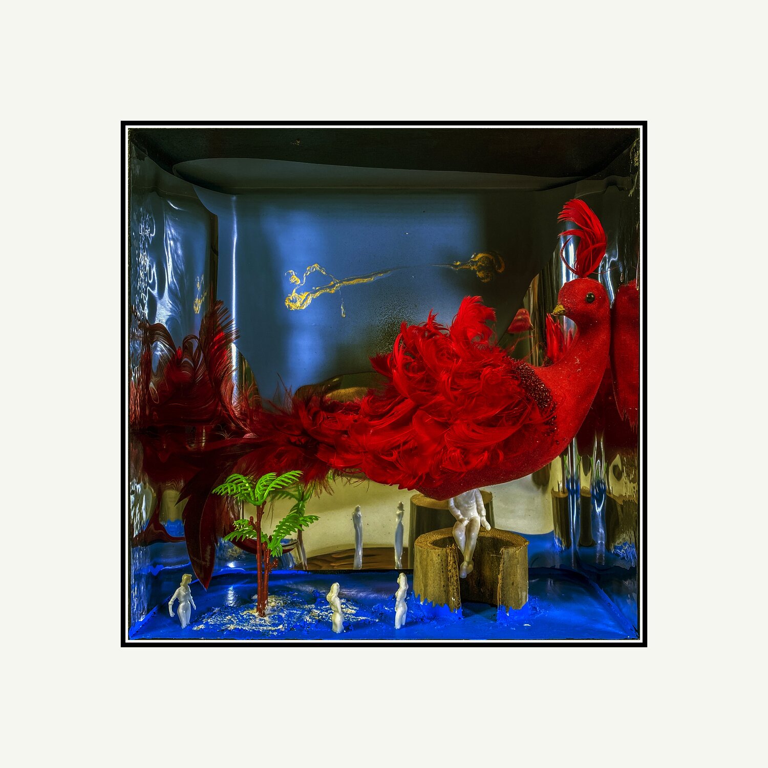 AS WATER RISES - 07 - Firebird 40x40 Aleks Rosenberg