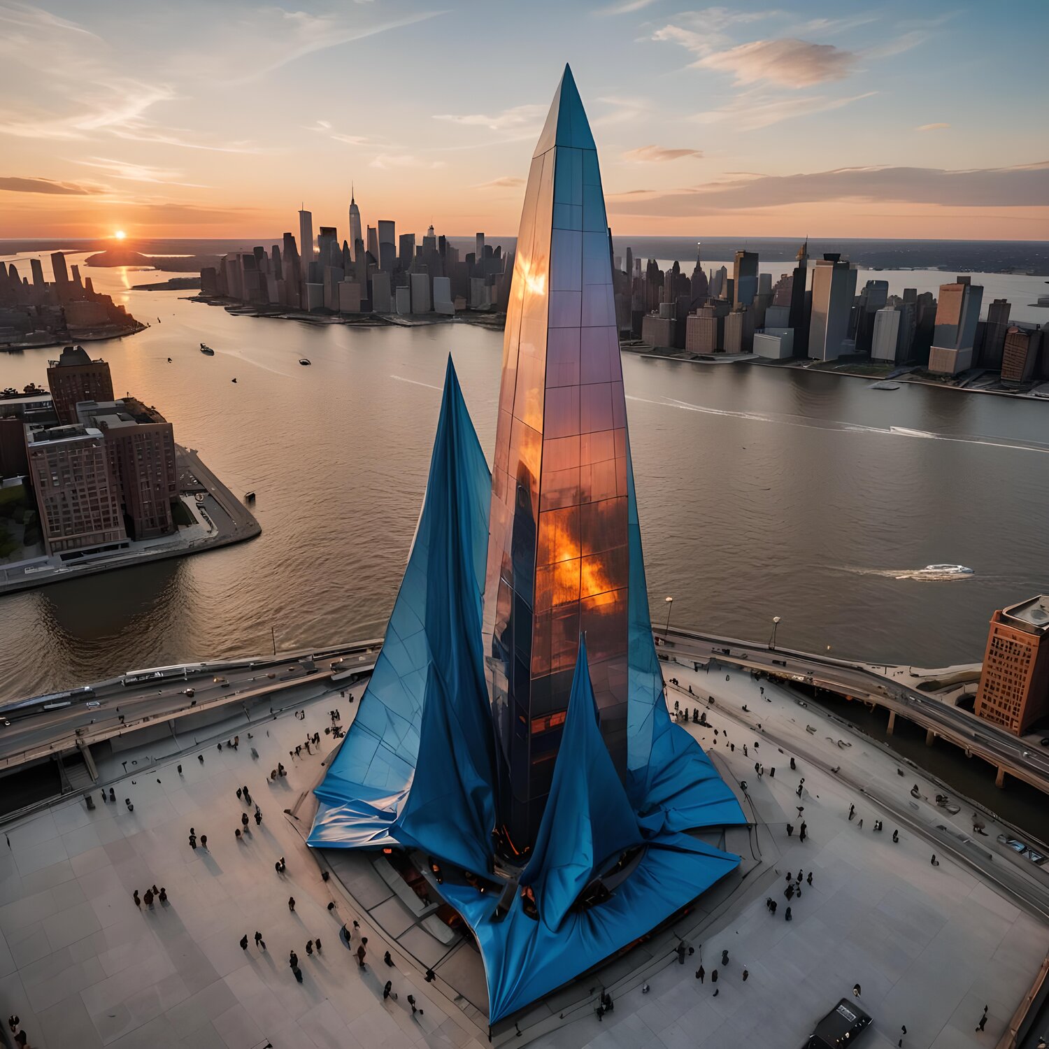Staten Island from a Drone Aleks Rosenberg