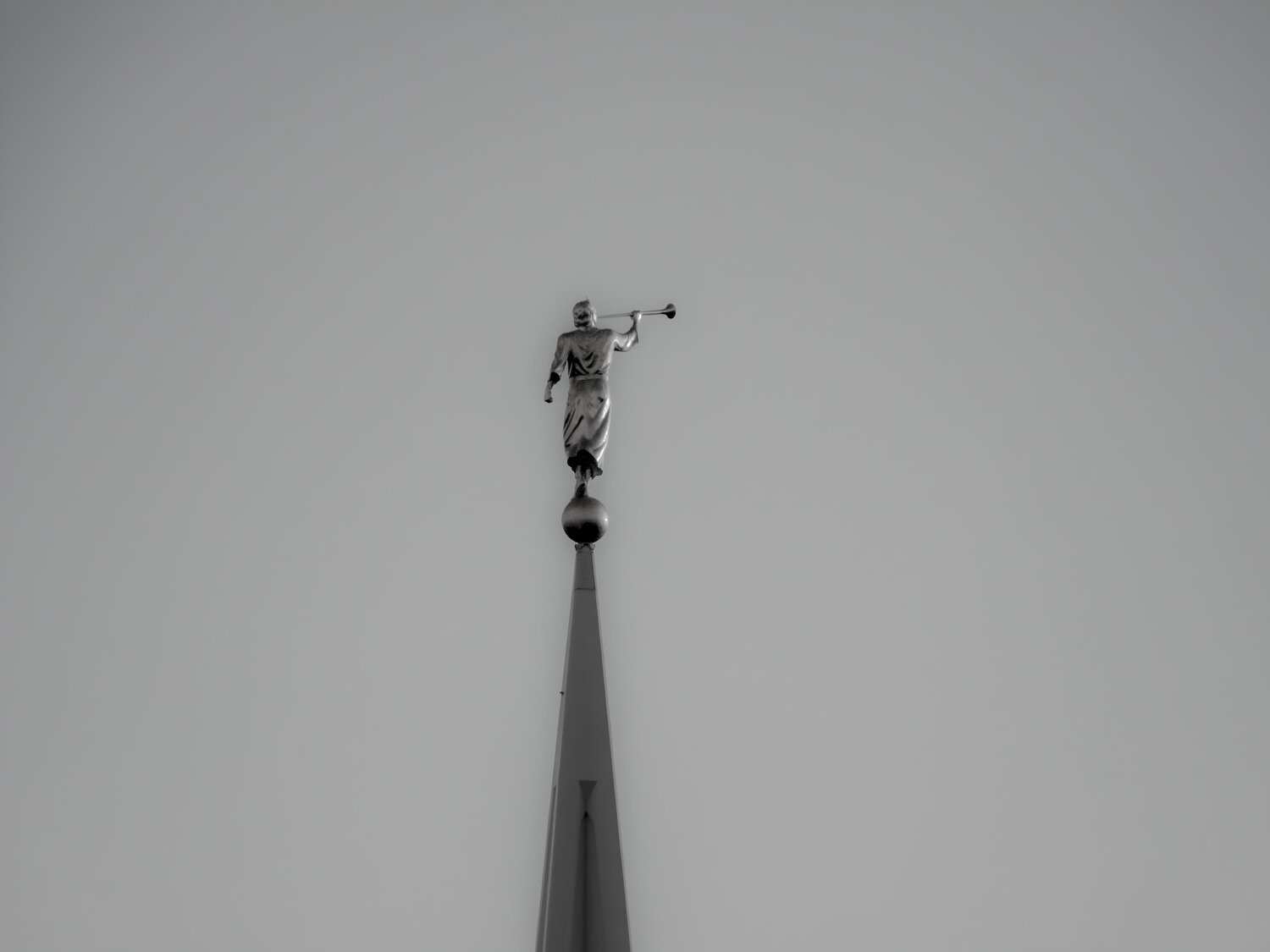 ABOVE THE HORIZON - MORMON TEMPLE - LA JOLLA, CA Aleks Rosenberg