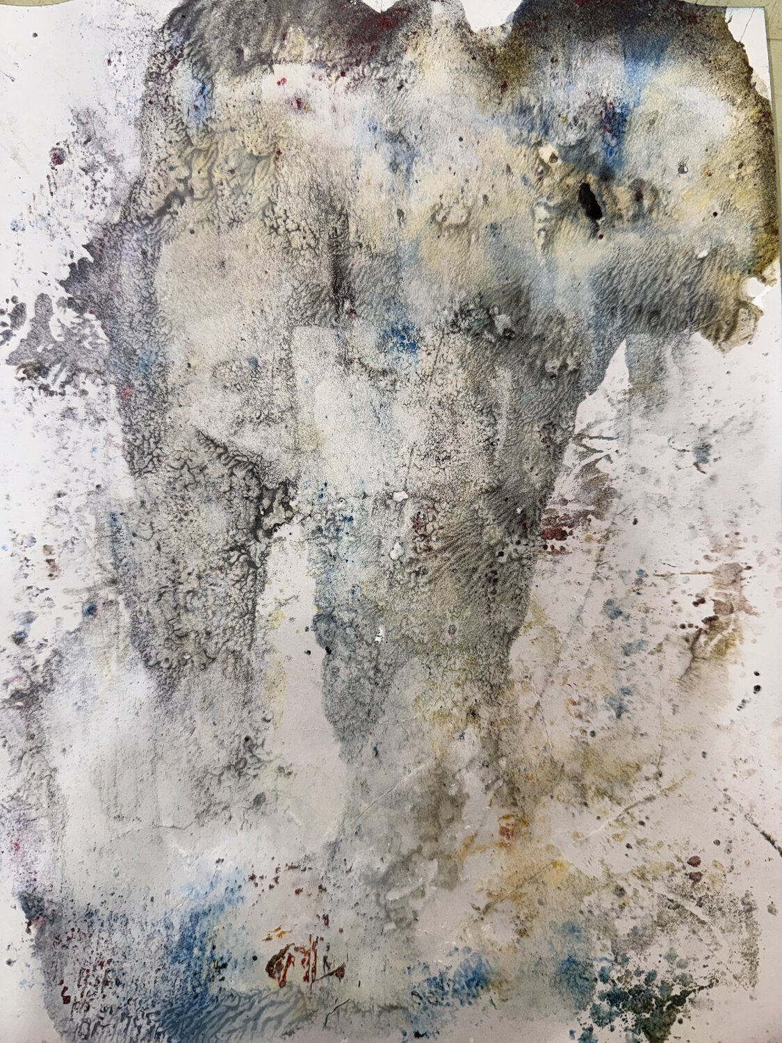 Monoprint 1 Aleks Rosenberg