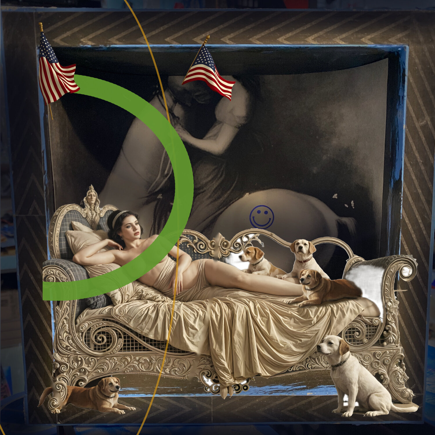 Stars and Stripes - Censored Aleks Rosenberg