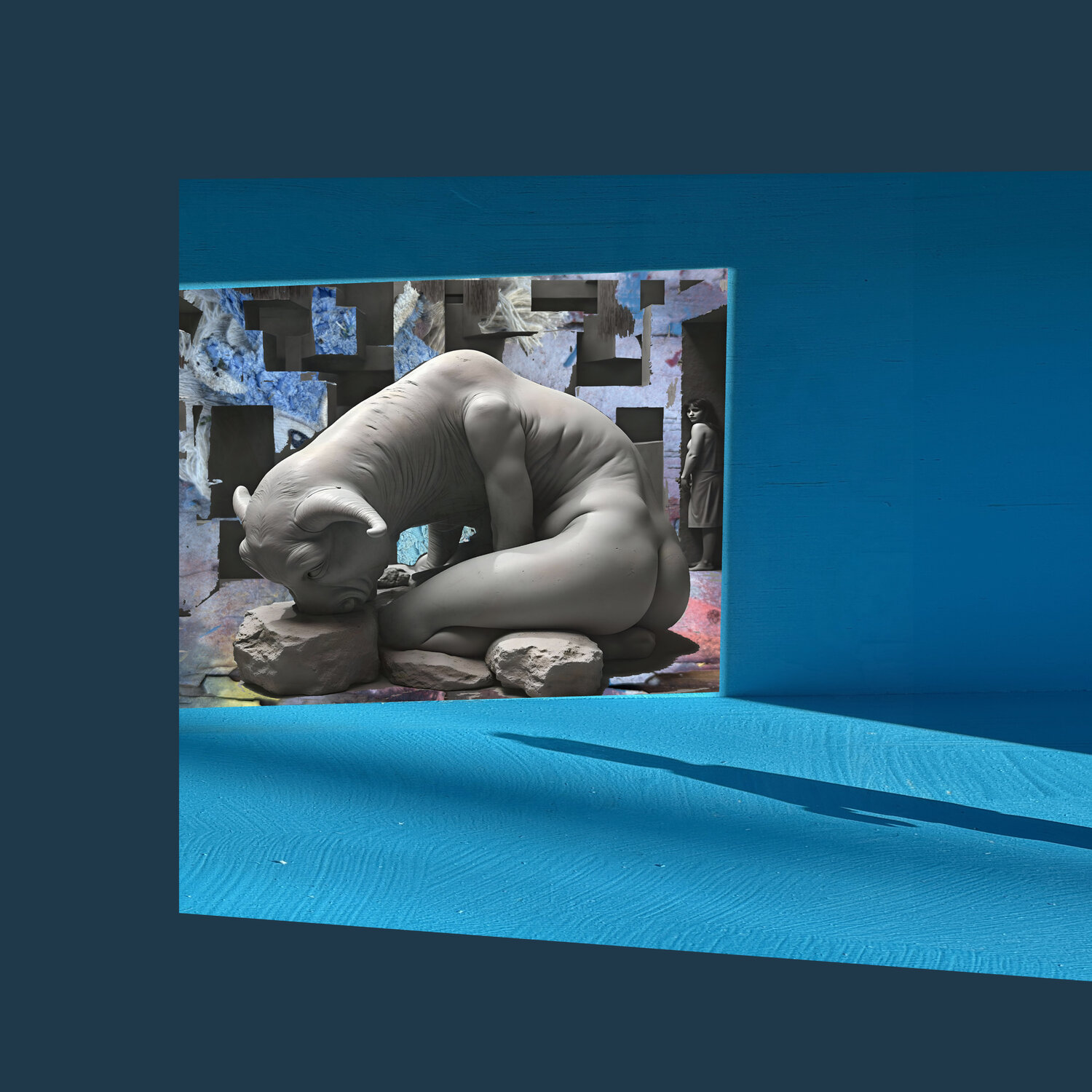 Curations - Minotaur Naked and Exposed Aleks Rosenberg