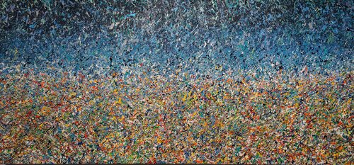 Sky Sea Earth 2 by Mauro Corvaglia, Painting for Sale on Singulart