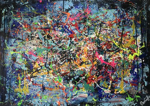 Aquarius di Mauro Corvaglia, Pittura in vendita su Singulart