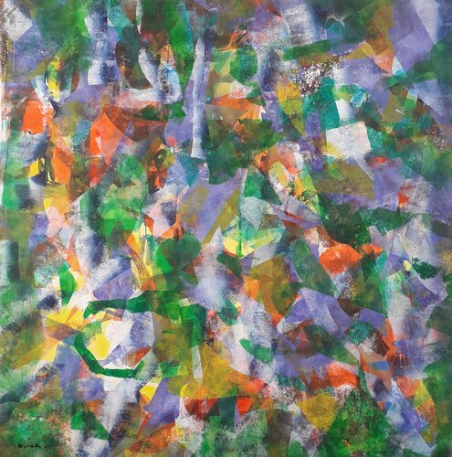 WINDOWS TO PARIS by Erich Birchmeier, 회화 for Sale on Singulart