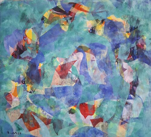 RONDA di Erich Birchmeier, Pittura in vendita su Singulart