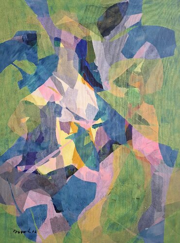 APROXIMACION DE LAS AVES von Erich Birchmeier, Malerei kaufen auf Singulart