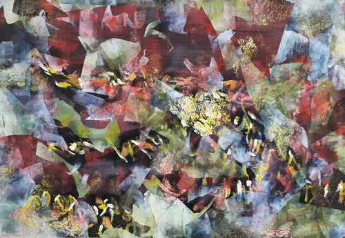LATERNENFEST de Erich Birchmeier, Pintura a la venta en Singulart