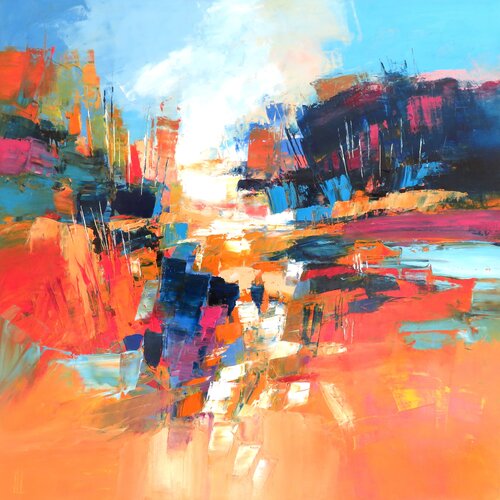Le chemin van Michaël Lefèvre, Schilderij te koop op Singulart