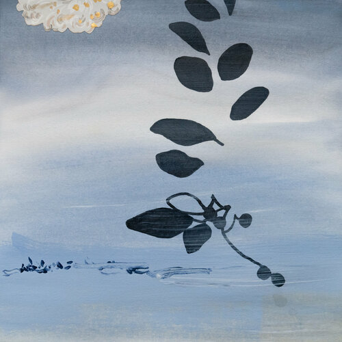 Snow Cloud van Anna Jaap, Werk op papier te koop op Singulart