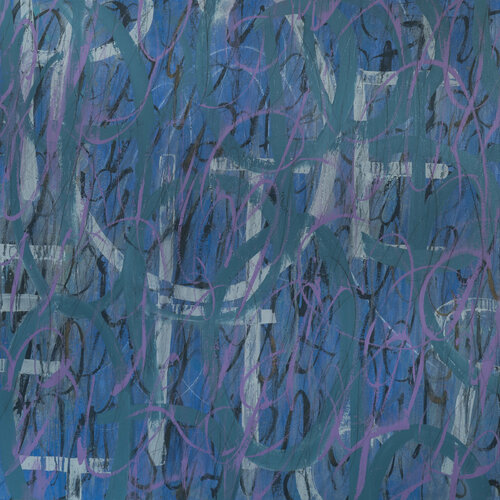 The Love Letters - Blue is the Color of Hope von Anna Jaap, Malerei kaufen auf Singulart