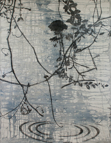 Rose, Thicket, Spring (from the Wisdom Series) von Anna Jaap, Malerei kaufen auf Singulart