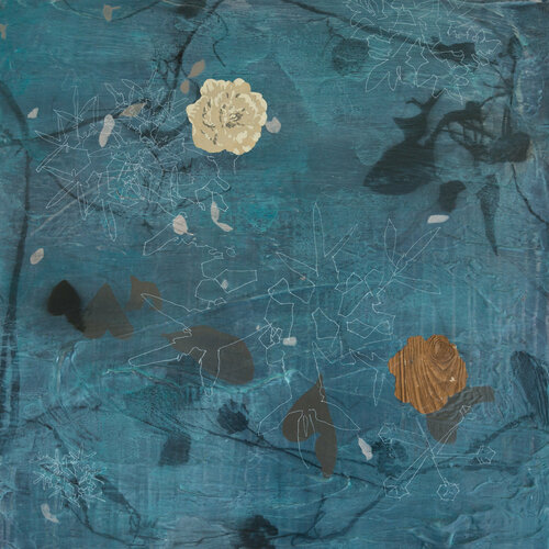 Crow Egg, Wood Rose, Water (from the Wisdom series) von Anna Jaap, Malerei kaufen auf Singulart