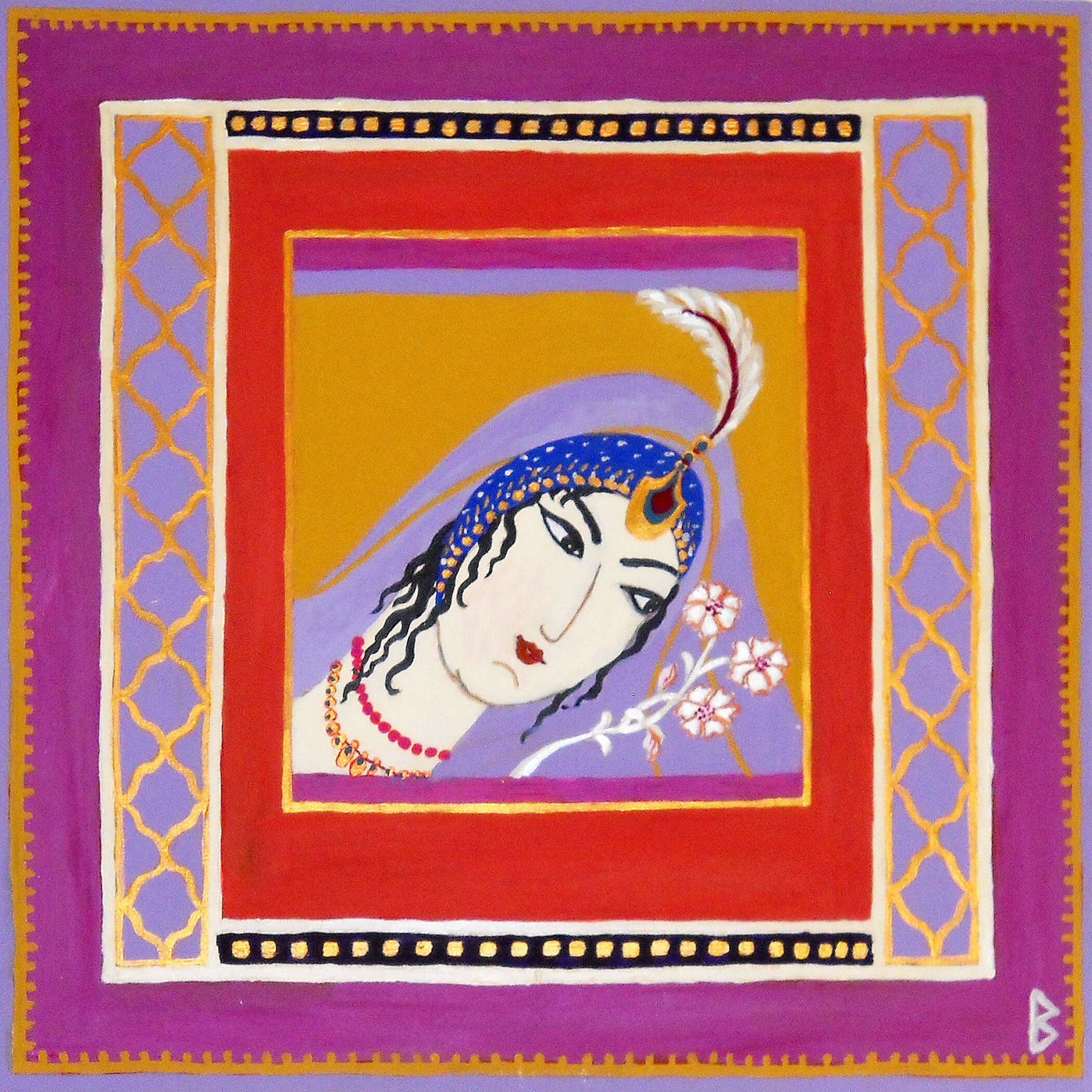 Thema Fingernägel Gemälde