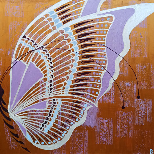 Fairytale Butterfly by Berit Bredahl, 회화 for Sale on Singulart