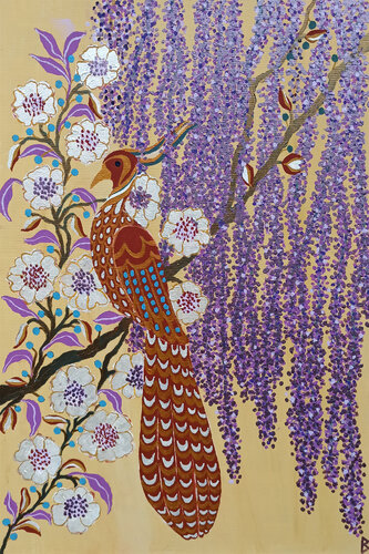 Majestic Bird by Berit Bredahl, Painting for Sale on Singulart