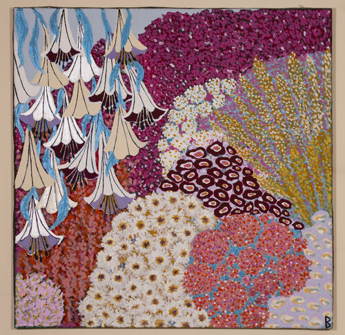 Mediteranean Garden by Berit Bredahl, Painting for Sale on Singulart