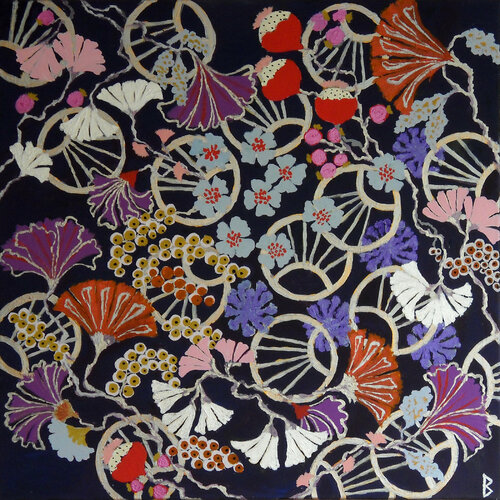 The Samurai's Garden by Berit Bredahl, Painting for Sale on Singulart