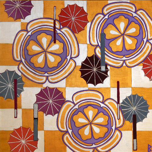 Samurai I by Berit Bredahl, Painting for Sale on Singulart