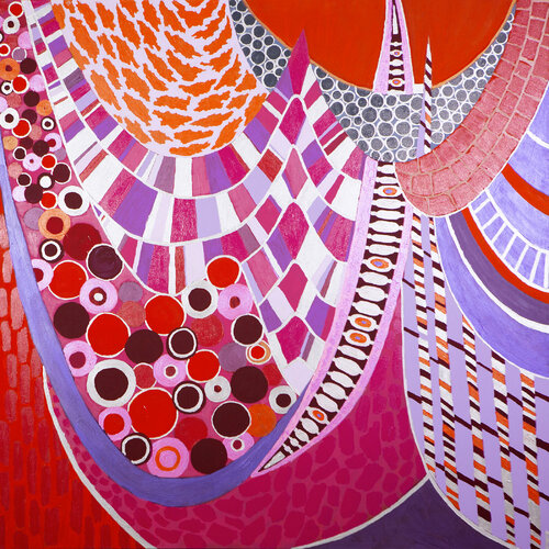 Travelling the World in search of Love de Berit Bredahl, Pintura a la venta en Singulart