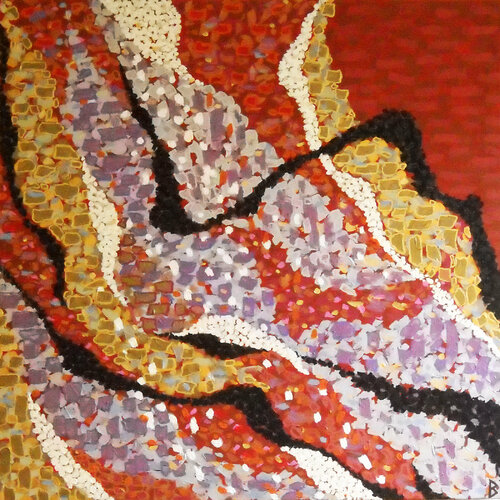 Colors mooving in Space de Berit Bredahl, Pintura a la venta en Singulart