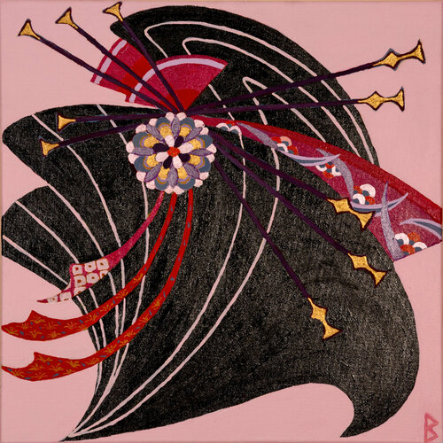 Geisha by Berit Bredahl, Painting for Sale on Singulart