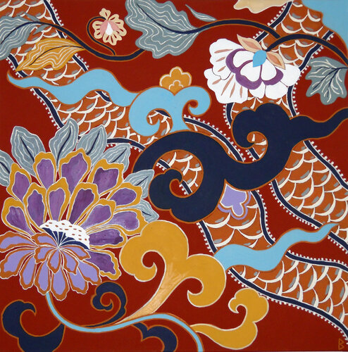 Oriental Fantasy by Berit Bredahl, 회화 for Sale on Singulart
