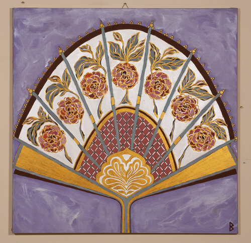 Persian Fan by Berit Bredahl, Painting for Sale on Singulart