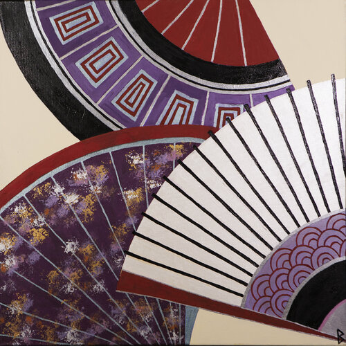 Three Fans Berit Bredahl