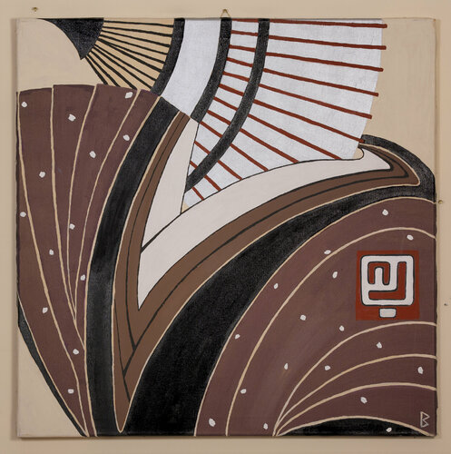 Kimono & Fan di Berit Bredahl, Pittura in vendita su Singulart