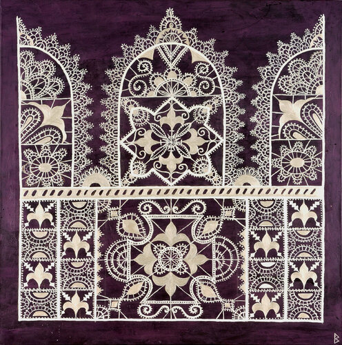 Baroque Lace by Berit Bredahl, 회화 for Sale on Singulart