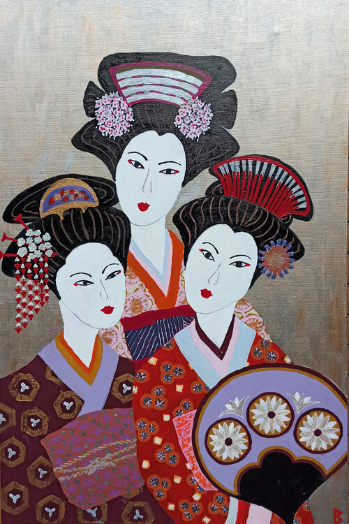 Three Geisha Berit Bredahl
