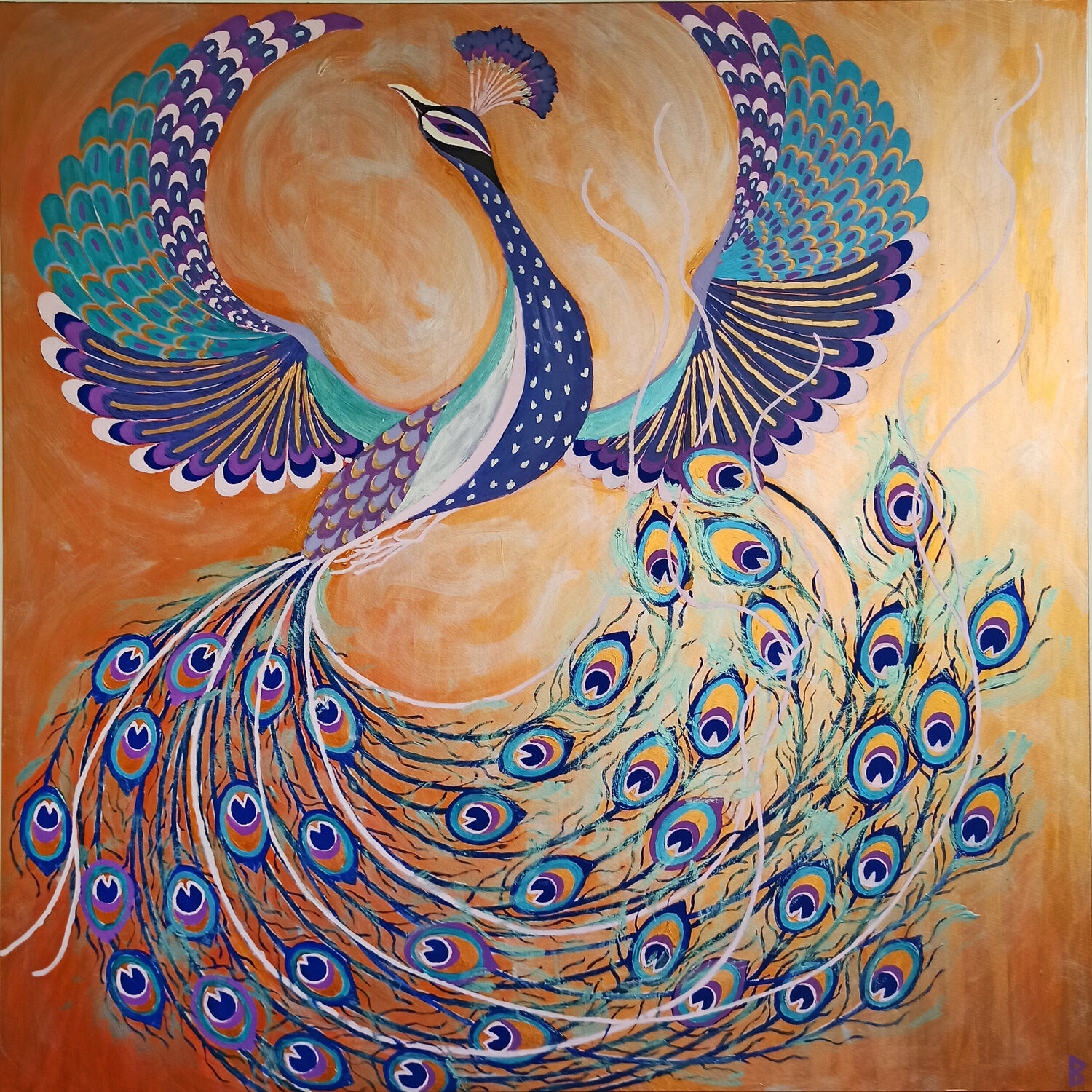 Flying Peacock Berit Bredahl