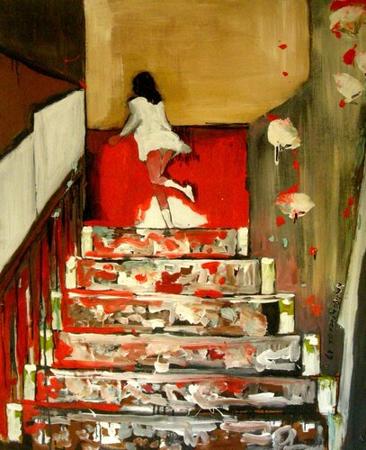 Scale by Davide Scutece, Painting for Sale on Singulart