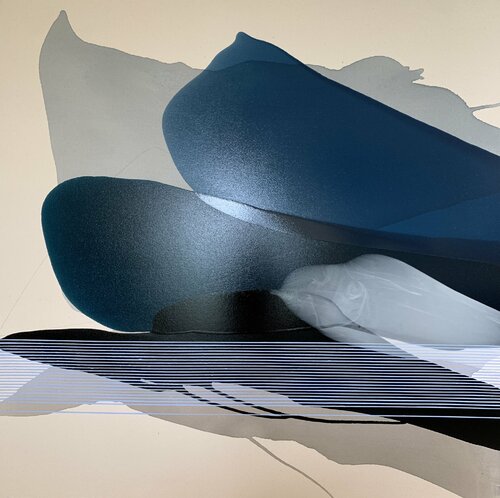 Paradis marin di Vanessa Sylvain, Pittura in vendita su Singulart