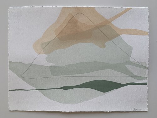 Les Jardins Nordiques 03 de Vanessa Sylvain, Obra en papel a la venta en Singulart