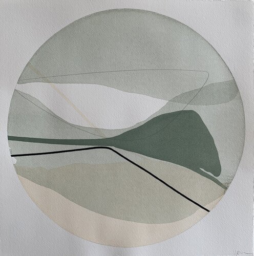 Les Jardins Nordiques 13 de Vanessa Sylvain, Obra en papel a la venta en Singulart
