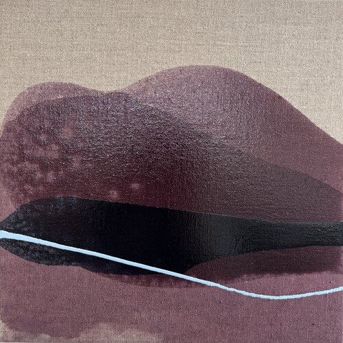 New Moon 04 by Vanessa Sylvain, Painting for Sale on Singulart