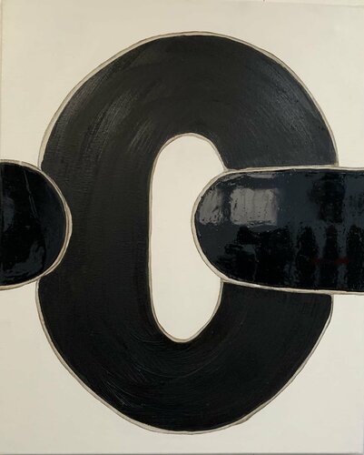 Etude Noir Miroir Nr 2 di Kardesch, Pittura in vendita su Singulart