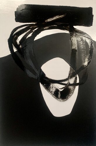 Noir et Blanc - 2406 van Kardesch, Schilderij te koop op Singulart
