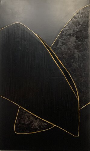 Equilibre Noir 2529 de Kardesch, Pintura a la venta en Singulart