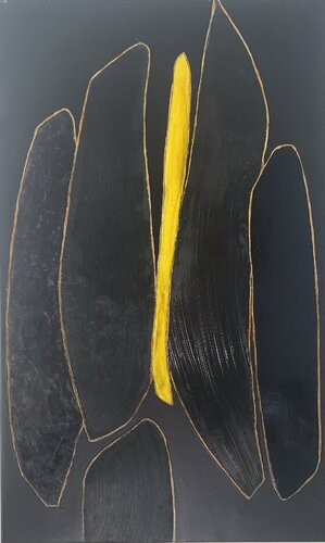 Equilibre Noir 2524 de Kardesch, Pintura a la venta en Singulart