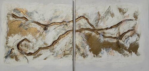 "Le couple ,une danse à deux " by Kardesch, Painting for Sale on Singulart